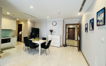 Cho thuê căn hộ Vinhomes Central Park 2 phòng ngủ toà Central 3 full nội thất cao cấp