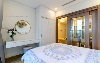 Cho thuê căn hộ 1 phòng ngủ Landmark 81 - Vinhomes Central Park view nội khu, NT đẹp