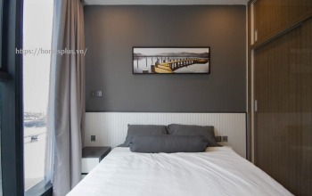 Cho thuê căn hộ 3 phòng ngủ Vinhomes Central Park nội thất đầy đủ, view sông công viên