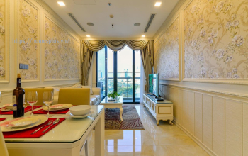 Cho thuê căn hộ 3 phòng ngủ Vinhomes Central Park nội thất hiện đại