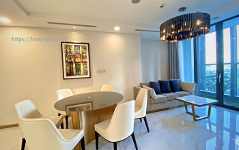 Cho thuê căn hộ 2 phòng ngủ Landmark 81 nội thất đẹp, view hồ bơi