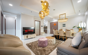 Cho thuê căn hộ 3 phòng ngủ Landmark 81 view trực diện sông