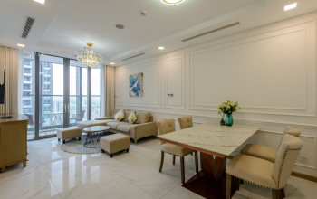 Cho thuê căn hộ dịch vụ Landmark 81 2 phòng ngủ  view thoáng