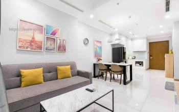 Cho thuê căn hộ 1 phòng ngủ Vinhomes Central Park Landmark 4 view sông tuyệt đẹp