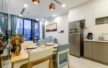 Cho thuê căn hộ 1 phòng ngủ Vinhomes Golden River toà Aqua 2 view Landmark 81