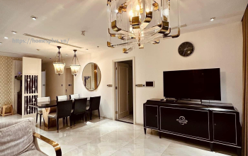 Cho thuê căn hộ 3 phòng ngủ Vinhomes Golden River toà Aqua 2 layout đẹp view sông