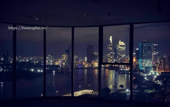 Cho thuê căn hộ 3 phòng ngủ Vinhomes Golden River vòng cung view trực diện sông toà Aqua 3