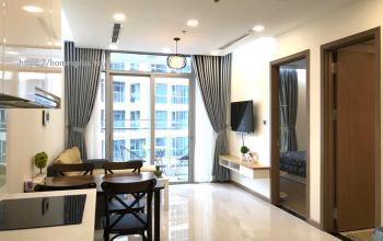Cho thuê căn hộ Vinhomes Central Park 1PN toà Park 7