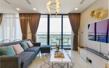 Bán căn hộ 3 phòng ngủ vòng cung view sông diện tích 121m2 Vinhomes Golden River