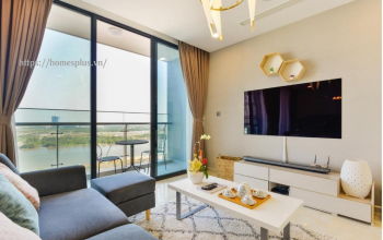 Bán căn hộ 3 phòng ngủ vòng cung view sông diện tích 121m2 Vinhomes Golden River