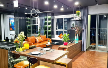 Cho thuê căn hộ 2 phòng ngủ nội thất xinh Masteri Thảo Điền