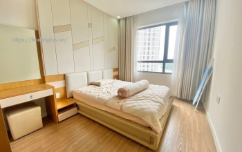 Cho thuê căn hộ Masteri Thảo Điền 2 phòng ngủ đầy đủ nội thất trắng sáng