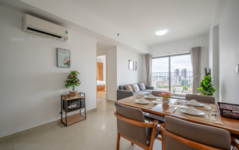 Cho thuê 2 phòng ngủ toà T2 view sông Masteri Thảo Điền