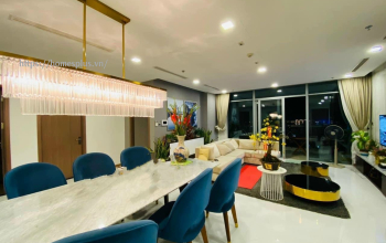 Bán căn hộ 4 phòng ngủ Vinhomes Central Park nội thất cao cấp view trực diện sông , công viên