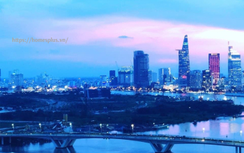 Cho thuê căn hộ Vinhomes Central Park 3 phòng ngủ tòa Central 1 nội thất sang trọng