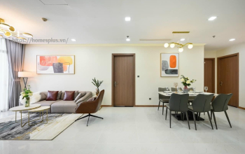 Cho thuê căn hộ 3 phòng ngủ Vinhomes Central Park diện tích 150m2 tòa Park 5 view trực diện công viên