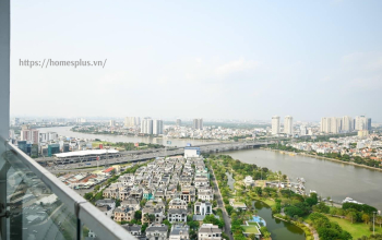 Cho thuê căn hộ 3 phòng ngủ Vinhomes Central Park diện tích 150m2 tòa Park 5 view trực diện công viên