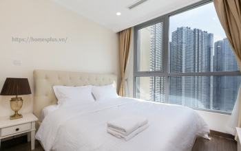 Cho thuê căn hộ 2 phòng ngủ Vinhomes Central Park  view sông công viên