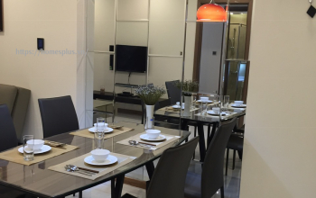 Cho thuê căn hộ 1 phòng ngủ Vinhomes Central Park đầy đủ nội thất tòa Park 1