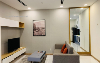 Cho thuê căn hộ 1 phòng ngủ nội thất cao cấp Vinhomes Central Park