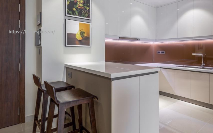 Cho thuê căn hộ 1 phòng ngủ Vinhomes Central Park siêu đẹp