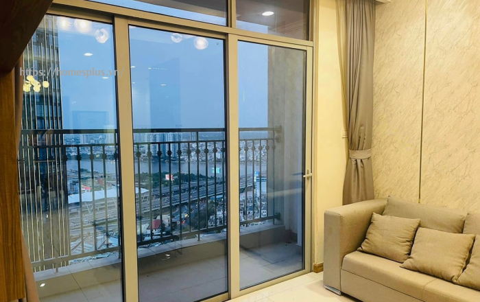 Cho thuê căn hộ 2 phòng ngủ  Vinhomes Central Park tòa Landmark 1, cạnh công viên