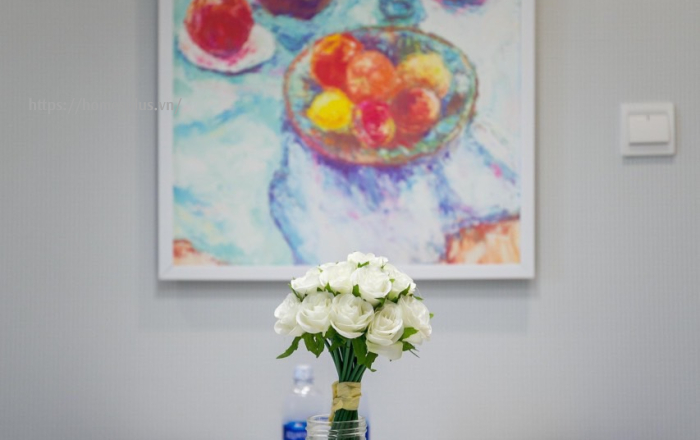 Cho thuê căn hộ 1 phòng ngủ toà Landmark 4 Vinhomes Central Park nội thất cao cấp