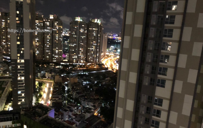 Cho thuê căn hộ 1 phòng ngủ toà Landmark 4 Vinhomes Central Park nội thất cao cấp