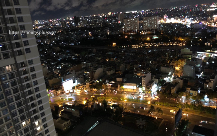 Cho thuê căn hộ 1 phòng ngủ toà Landmark 4 Vinhomes Central Park nội thất cao cấp