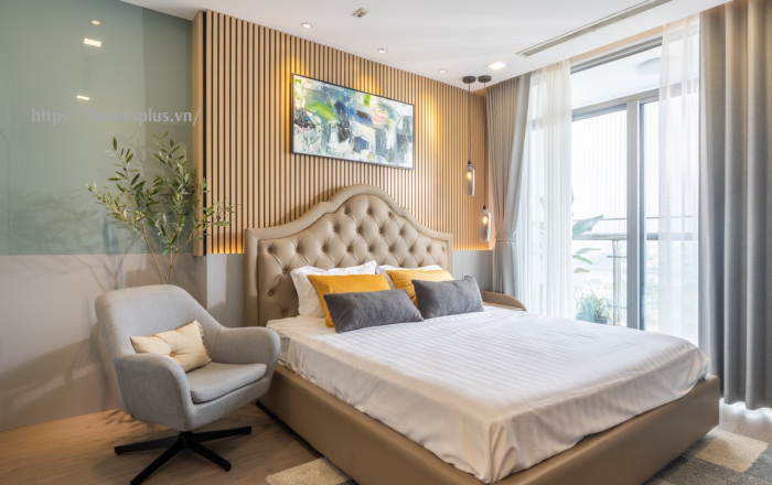 Cho thuê căn hộ 4 phòng ngủ diện tích 187m2 Vinhomes Central Park