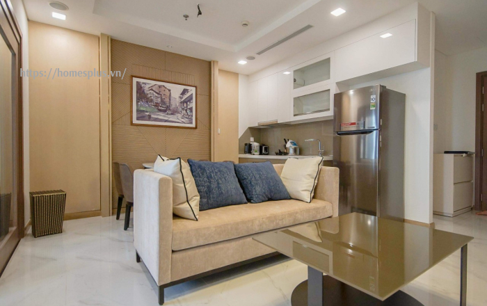Bán căn hộ 1 phòng ngủ Landmark 81 có view thoáng hướng thành phố, đặc biệt nội thất sang trọng