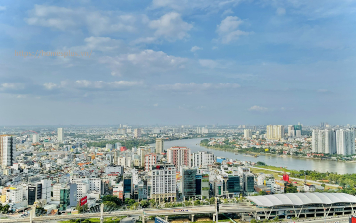 Cho thuê căn hộ 2 phòng ngủ Landmark 81 view đẹp, nội thất sang trọng