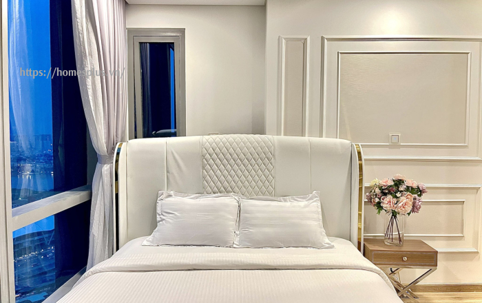 Cho thuê căn hộ 2 phòng ngủ Landmark 81 view đẹp, nội thất sang trọng