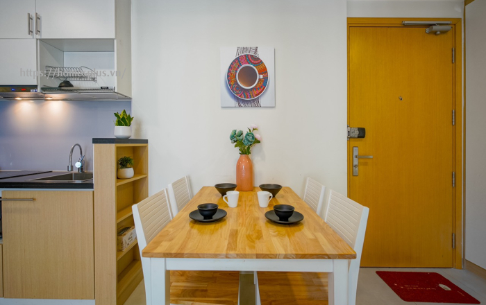 Cho thuê căn hộ 2 phòng ngủ diện tích 70m2 Masteri Thảo Điền