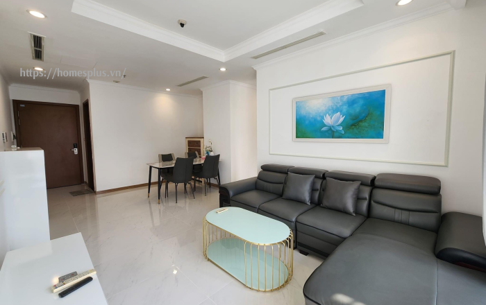 Cho thuê căn hộ 2 phòng ngủ Vinhomes Central Park toà Landmark 2 căn góc phòng cực rộng