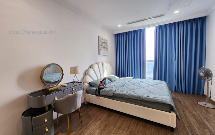 Cho thuê căn hộ 2 phòng ngủ Vinhomes Central Park toà Landmark 2 căn góc phòng cực rộng