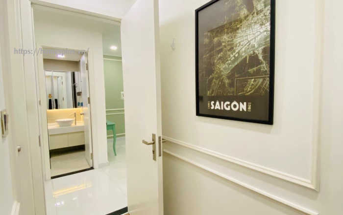 Cho thuê căn hộ 2 phòng ngủ Vinhomes Central Park toà Park 1 view sông