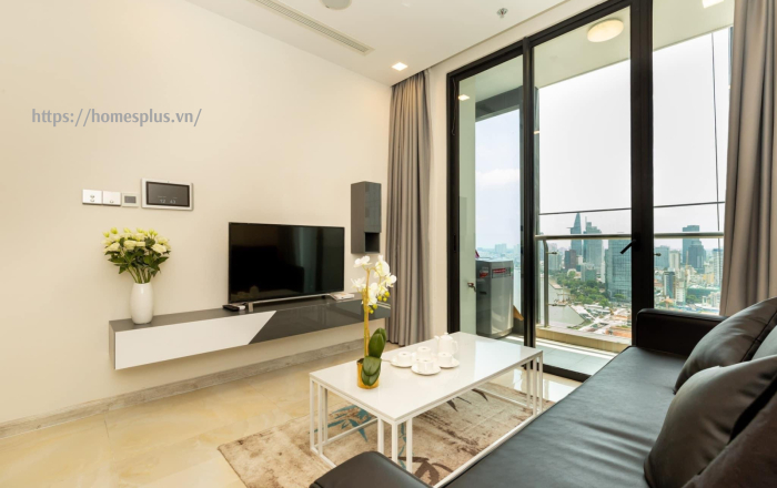 Cho thuê căn hộ 1 phòng ngủ Vinhomes Golden River full nội thất cao cấp view city