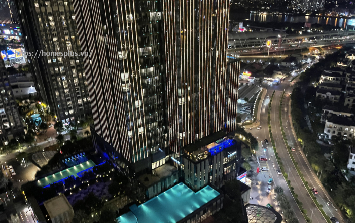 Cho thuê căn hộ 2 phòng ngủ  Vinhomes Central Park tòa Landmark 1, cạnh công viên