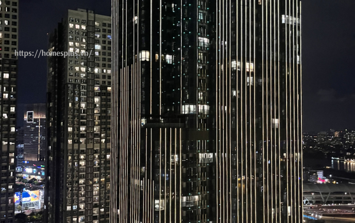 Cho thuê căn hộ 2 phòng ngủ  Vinhomes Central Park tòa Landmark 1, cạnh công viên