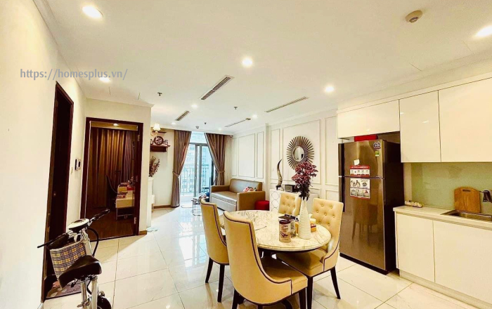 Cho thuê căn hộ 1 phòng ngủ toà Central 2 nội thất sang trọng Vinhomes Central Park