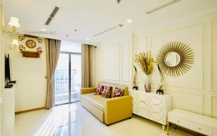 Cho thuê căn hộ 1 phòng ngủ toà Central 2 nội thất sang trọng Vinhomes Central Park