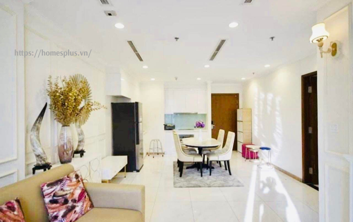 Cho thuê căn hộ 1 phòng ngủ toà Central 2 nội thất sang trọng Vinhomes Central Park