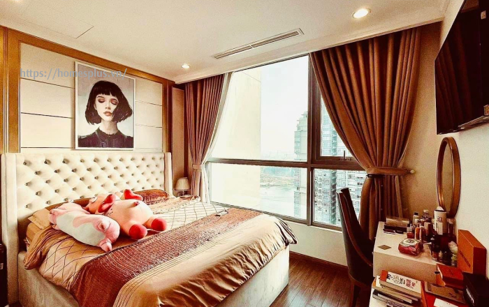 Cho thuê căn hộ 1 phòng ngủ toà Central 2 nội thất sang trọng Vinhomes Central Park