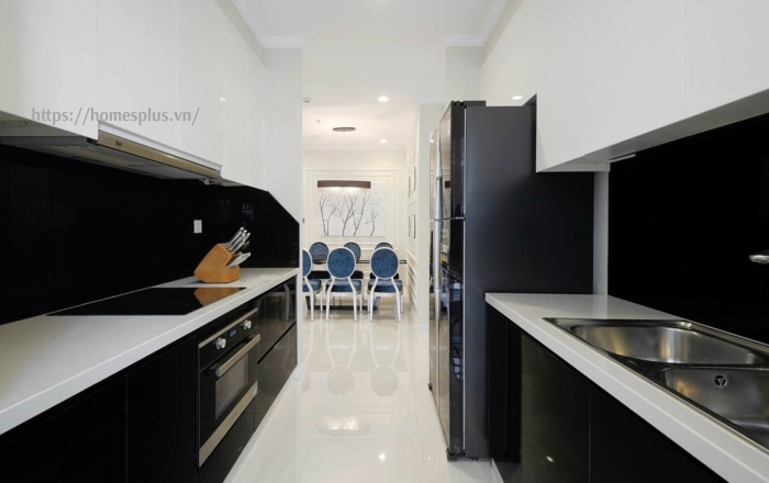 Cho thuê căn hộ 3 phòng ngủ full nội thất luxury Vinhomes Central Park