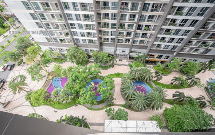 Cho thuê căn hộ  Vinhomes Central Park 2 phòng ngủ diện tích 91m2 view sông