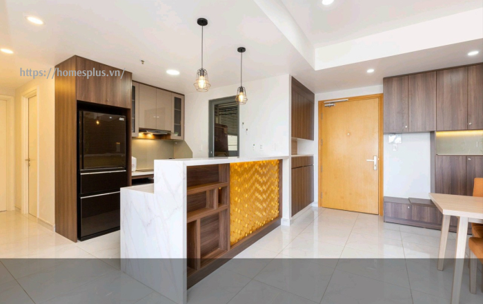 Cho thuê 3 phòng ngủ toà T2 view sông Masteri Thảo Điền