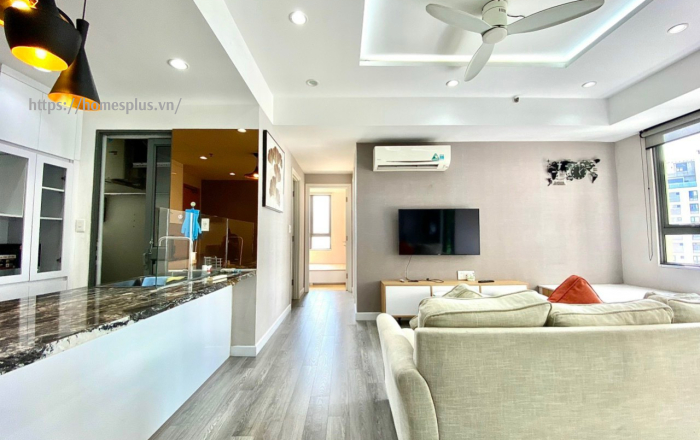 Cho thuê 2 phòng ngủ T3 view sông thoáng mát Masteri Thảo Điền