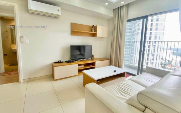 Cho thuê căn hộ Masteri Thảo Điền 2 phòng ngủ đầy đủ nội thất trắng sáng