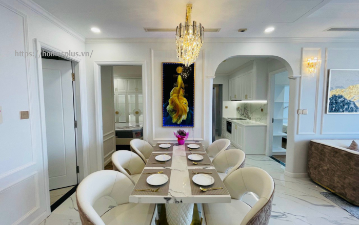 Bán căn hộ 3 phòng ngủ Vinhomes Central Park tòa Landmark 2 view hoa hậu